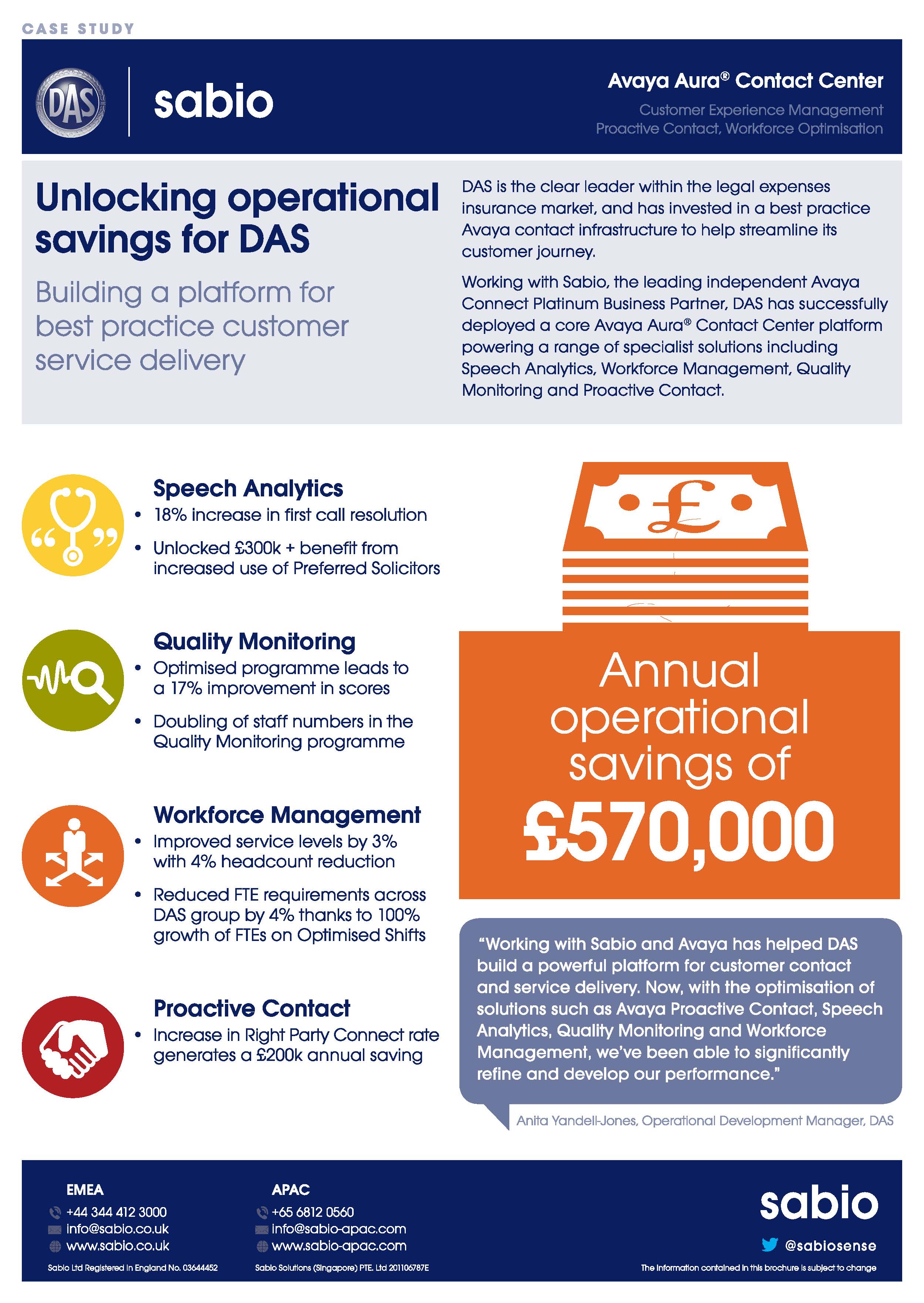 Unlocking operational savings for DAS