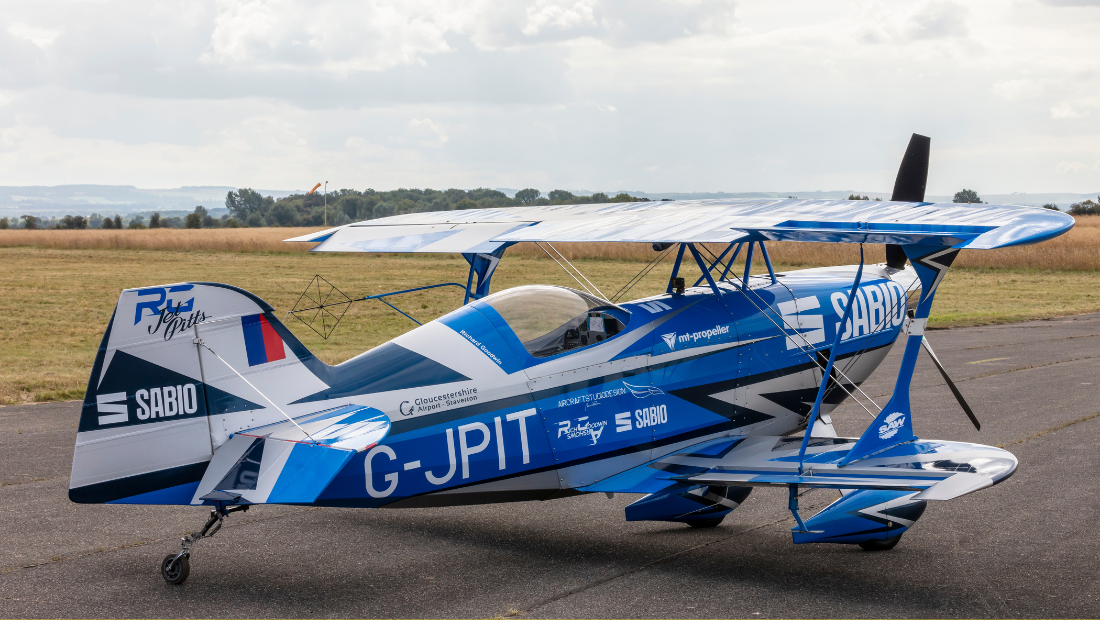 Sabio Group Supports STEM Innovation & Education with Sponsorship of Unique Stunt Plane