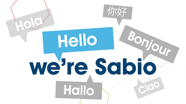 Hello, we're Sabio