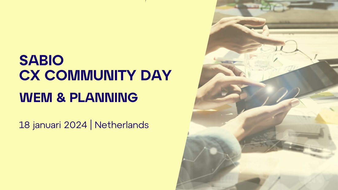 WEM & Planning | 18 januari 2024 - Netherlands